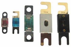 MINI MIDI MEGA ANL ANB Flat Fuses Bolt-in Type